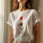 Stay Powerful - Elegant Floral Empowerment Botanical Strength Statement Artwork