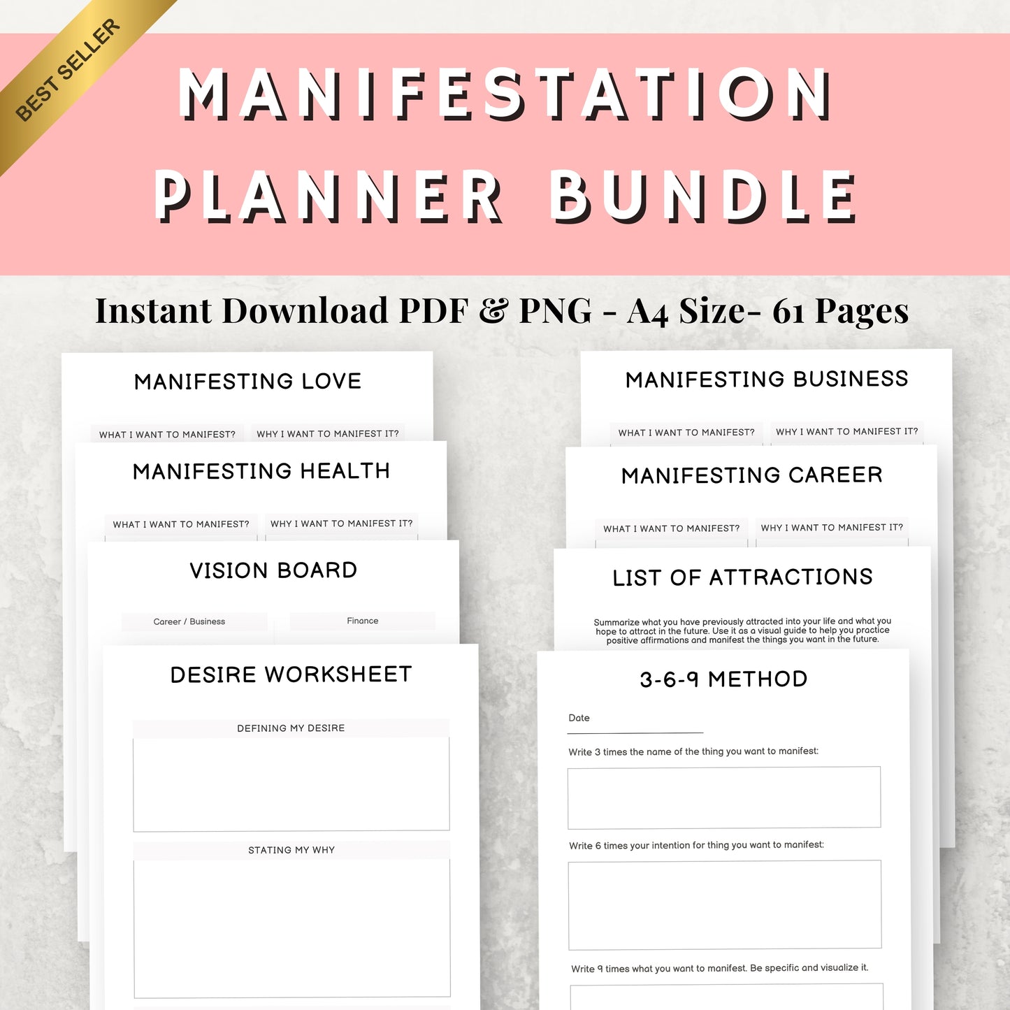 Manifestation Planner Bundle