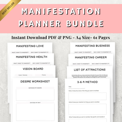 Manifestation Planner Bundle