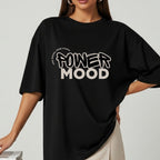 Power Mood Less Drama More Karma - Bold Graffiti Street Typography Statement Artwork