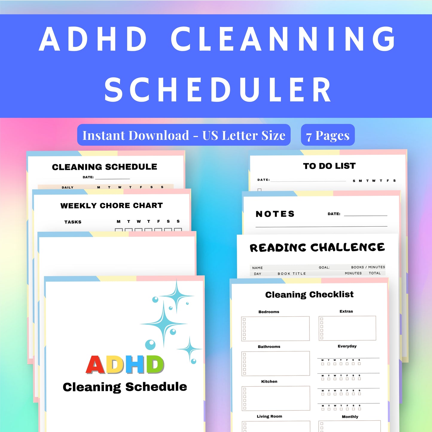 ADHD Cleanning Scheduler PDF