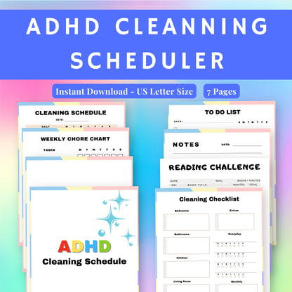ADHD Cleanning Scheduler PDF