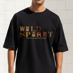 Wild Spirit Bravery Defines True Strength - Tiger Stripe Motivational Artwork