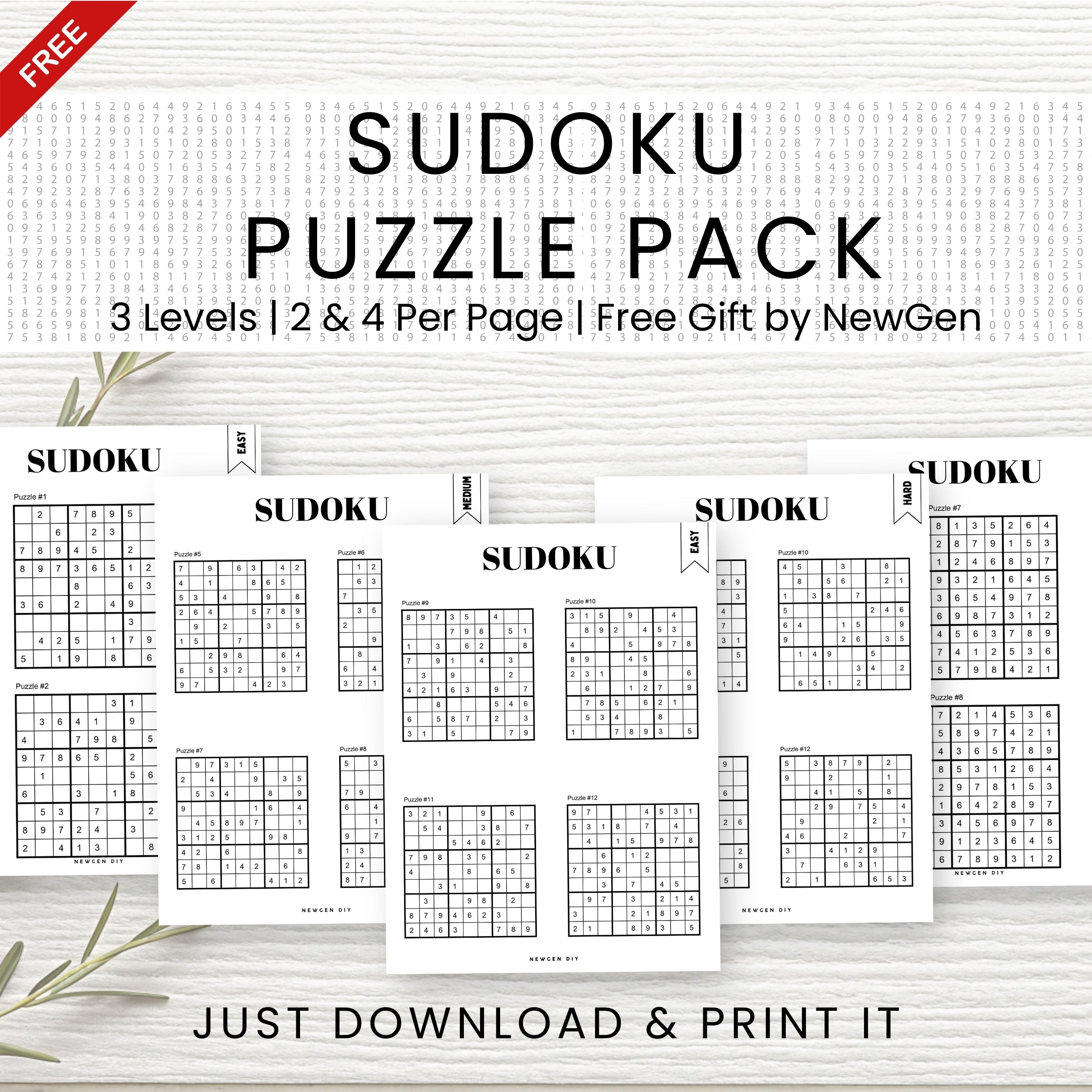 Sudoku Puzzle Pack