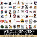 T Shirts & Hoodies Designs Bundle - Up To 85% OFF