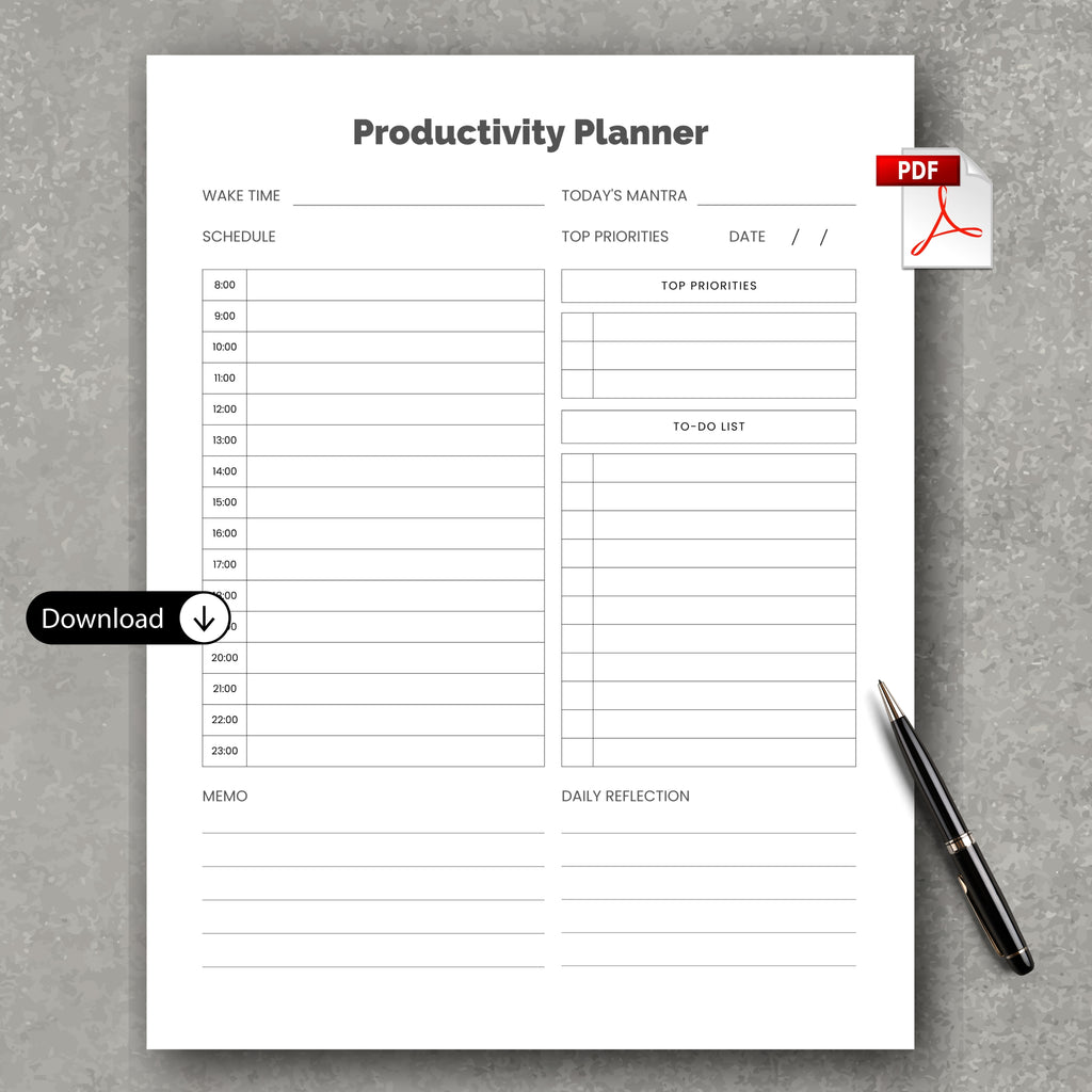 Productivity Planner