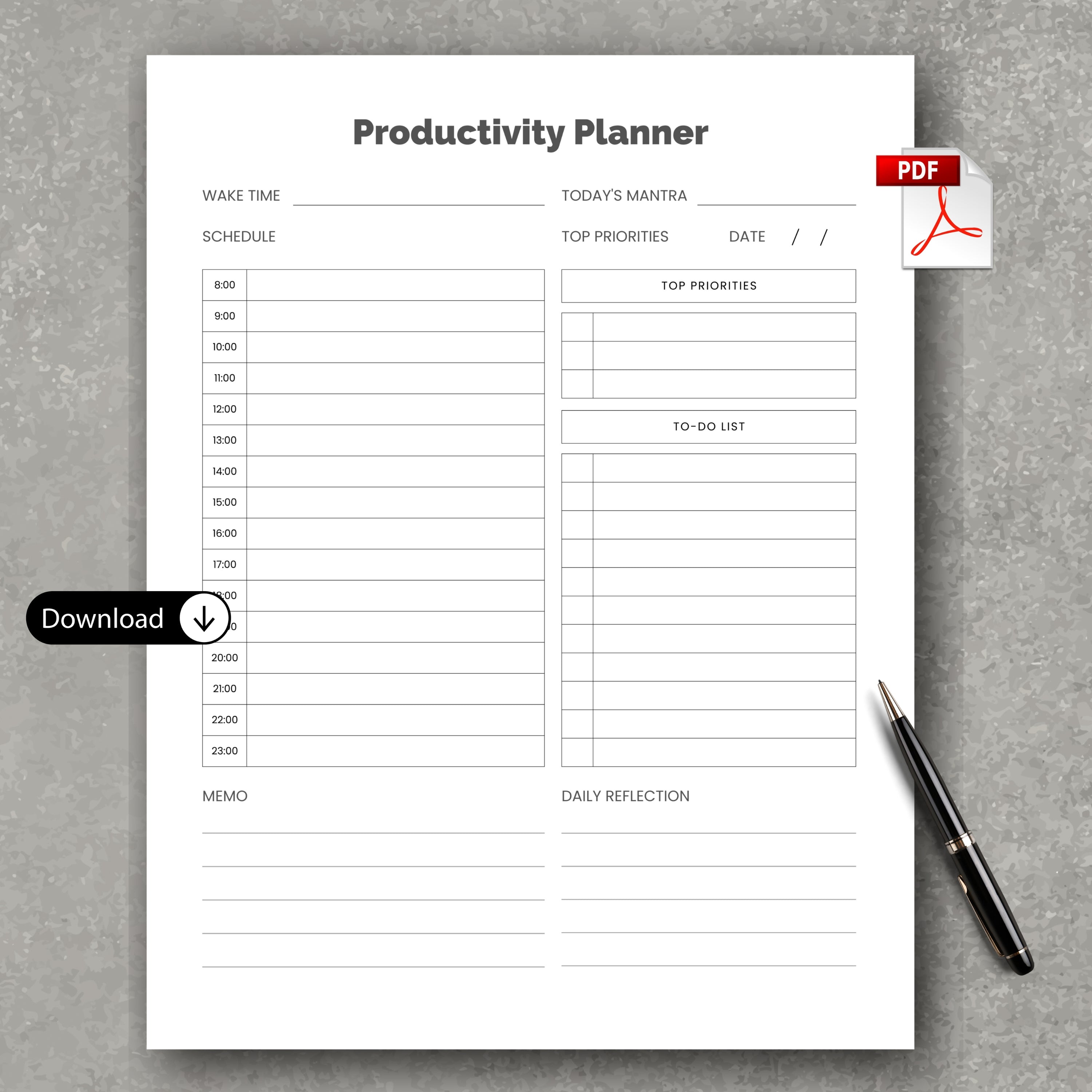 Productivity Planner