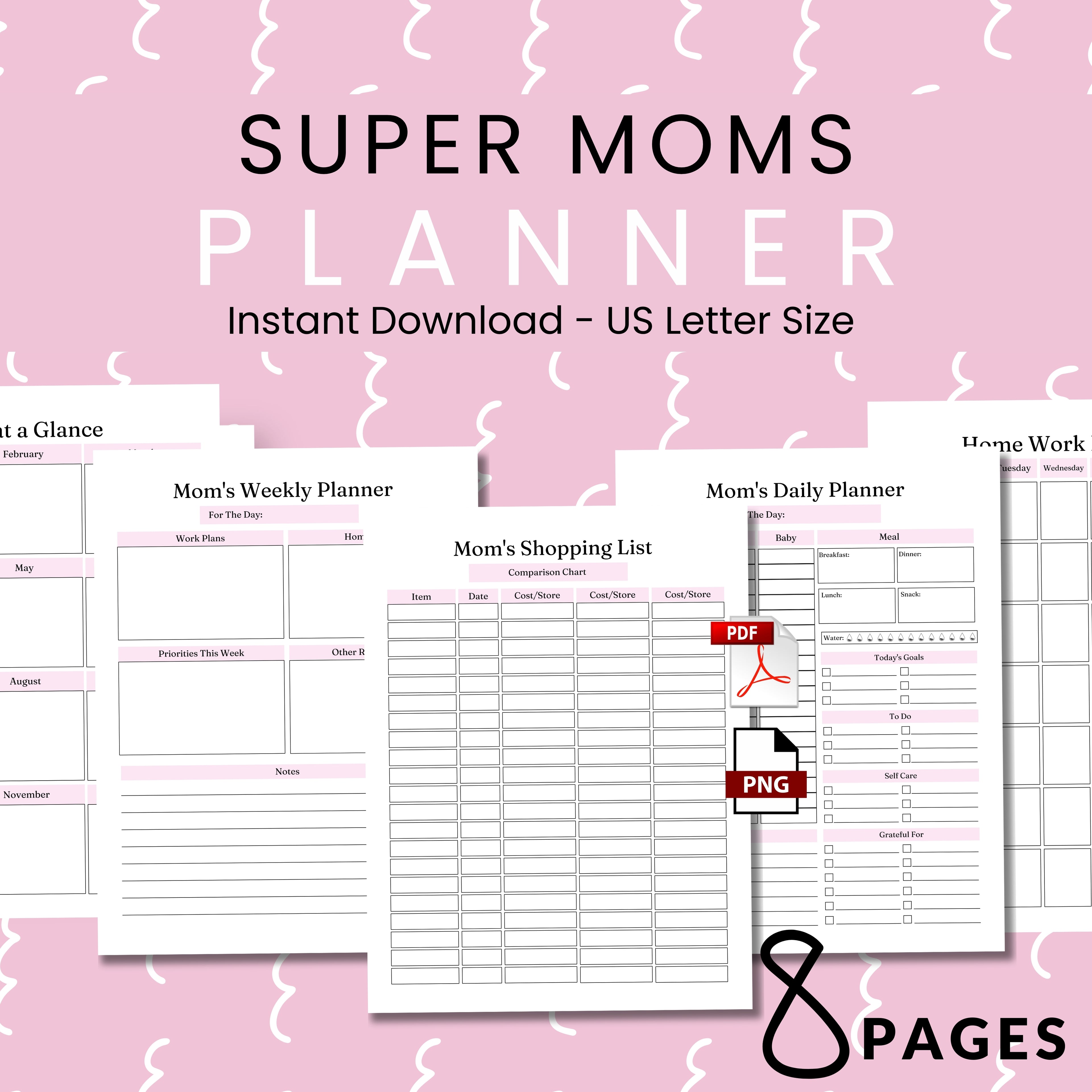 Super Moms Planner