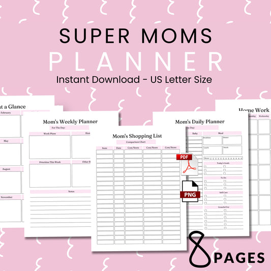 Super Moms Planner