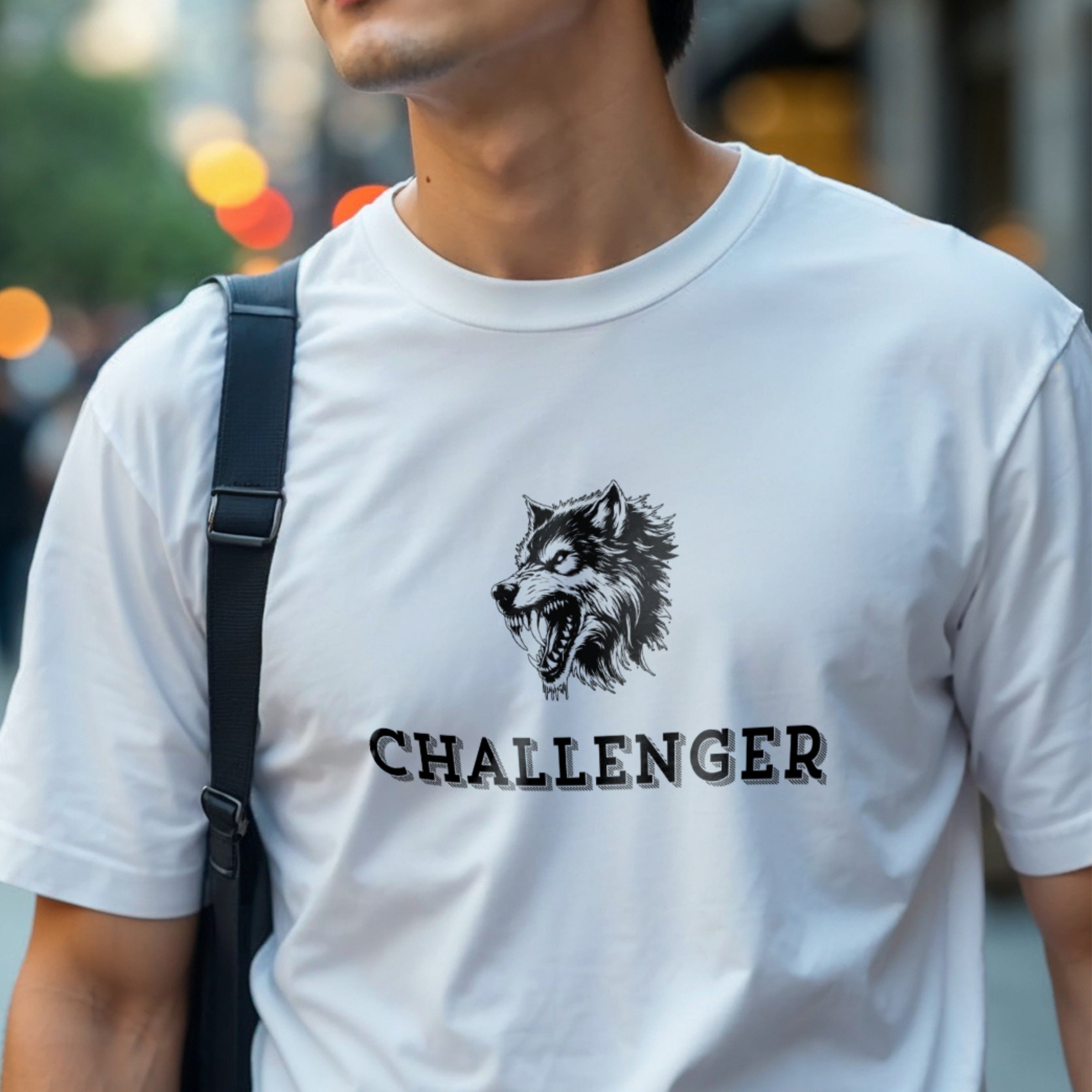 Challenger - Wolf Determination Statement Artwork