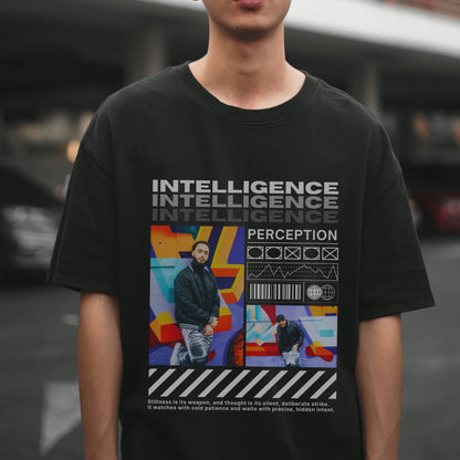 Intelligence Perception - Urban Streetwear Philosophical Statement Artwork