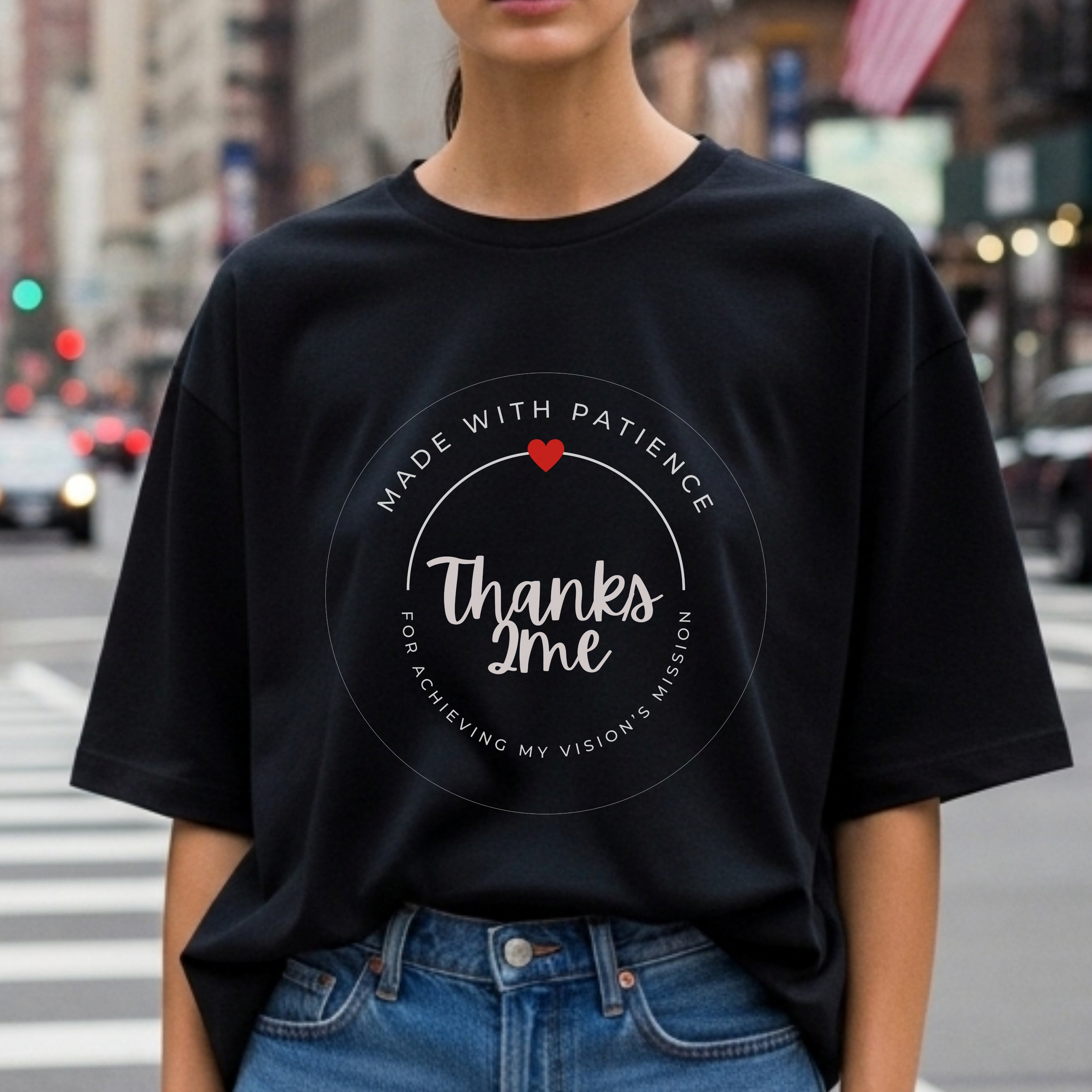 Thanks 2me - Self-Appreciation Achievement Recognition Empowerment Statement Artwork