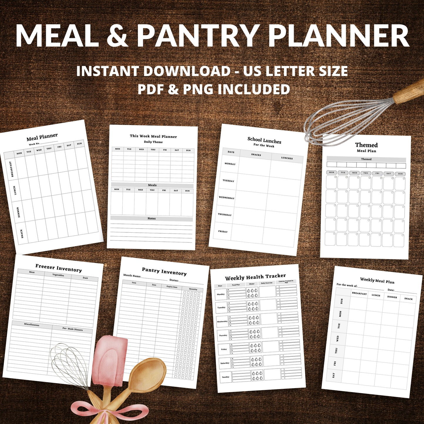 Meal & Pantry Planner