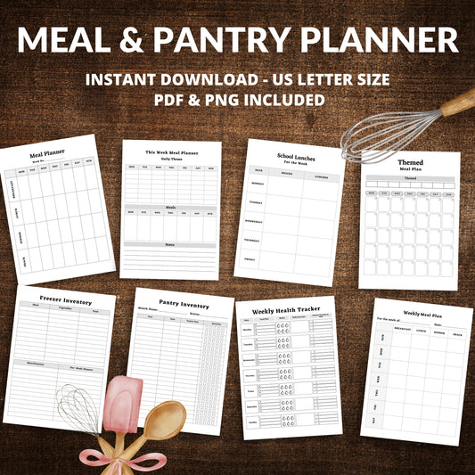 Meal & Pantry Planner