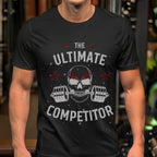 The Ultimate Competitor - Skull Barbell Fitness Champion Statement Artwork
