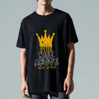 Rise Above Rule Within - Crown Dripping Motivational Statement Artwork