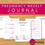 Pregnancy Weekly Journal PDF