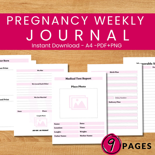 Pregnancy Weekly Journal PDF