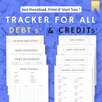 Debt & Credit Trackers Collection