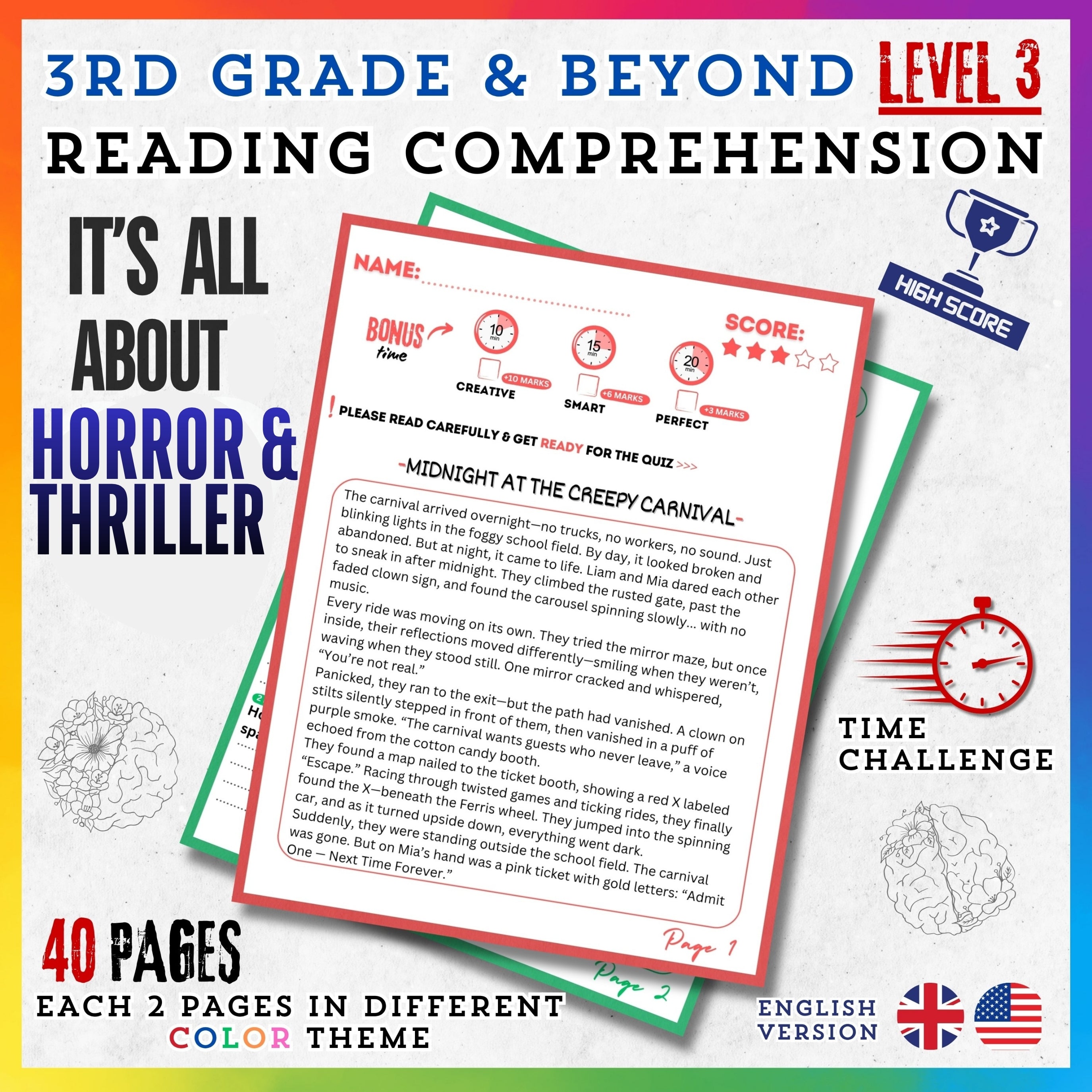 Horror & Thriller Reading Stories