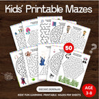 Kids Mazes Fun Printables Sheets