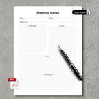 Meeting Notes' Paper V1