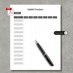Personal Habit Tacker PDF V2