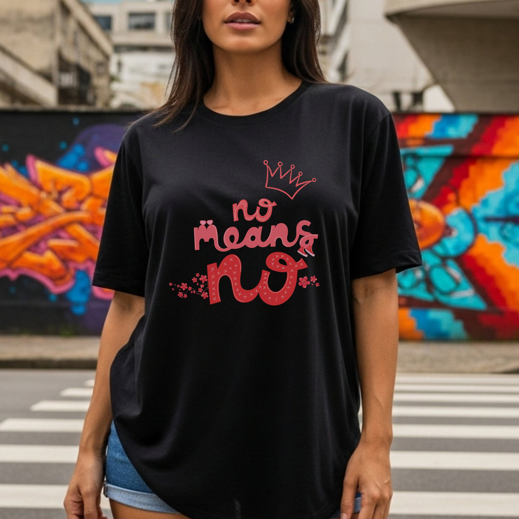 No Means No - Crown Boundary Empowerment Consent Statement Artwork