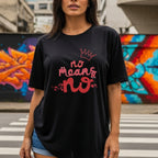 No Means No - Crown Boundary Empowerment Consent Statement Artwork