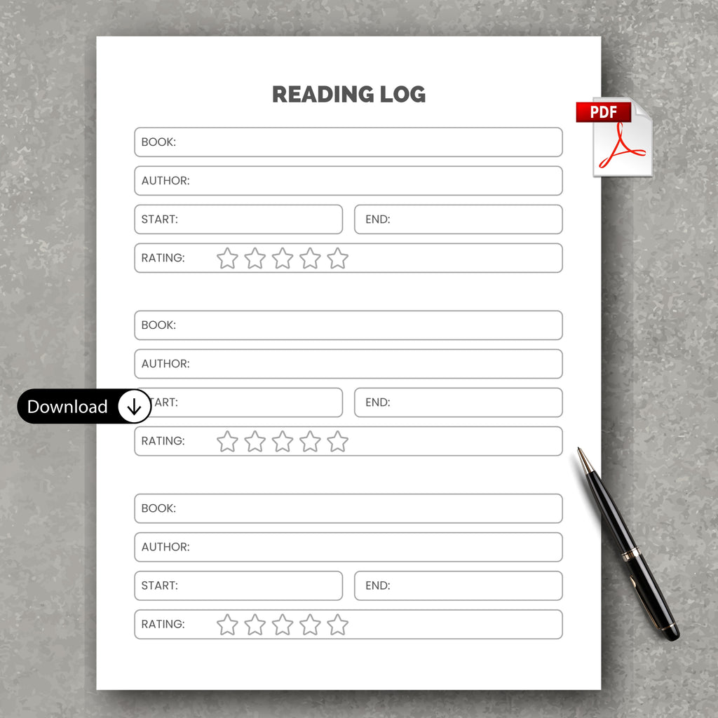Books' Reading Log Tracker