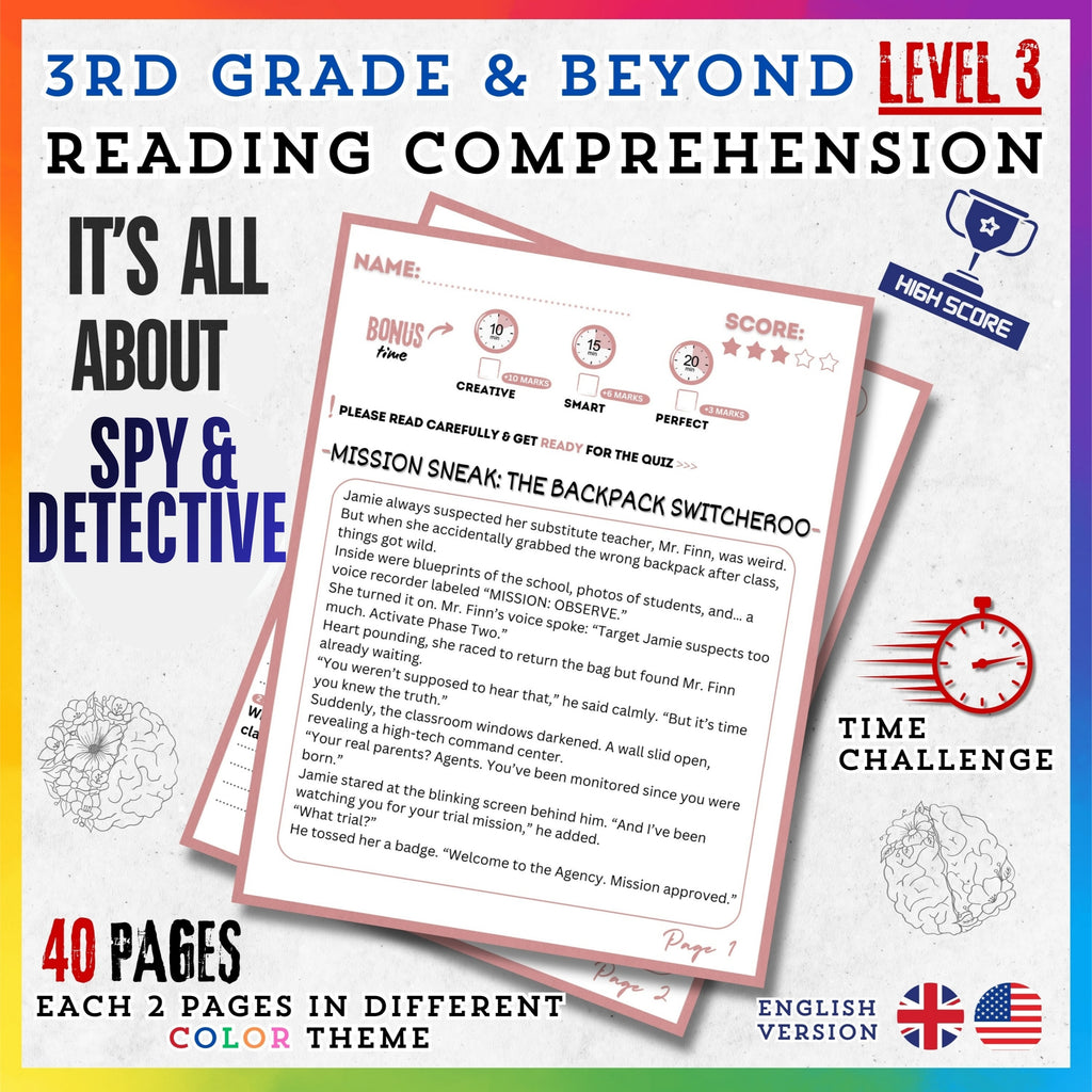 Spy & Detective Reading Stories