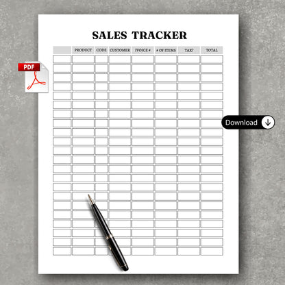 Product's Code Sales Tracker