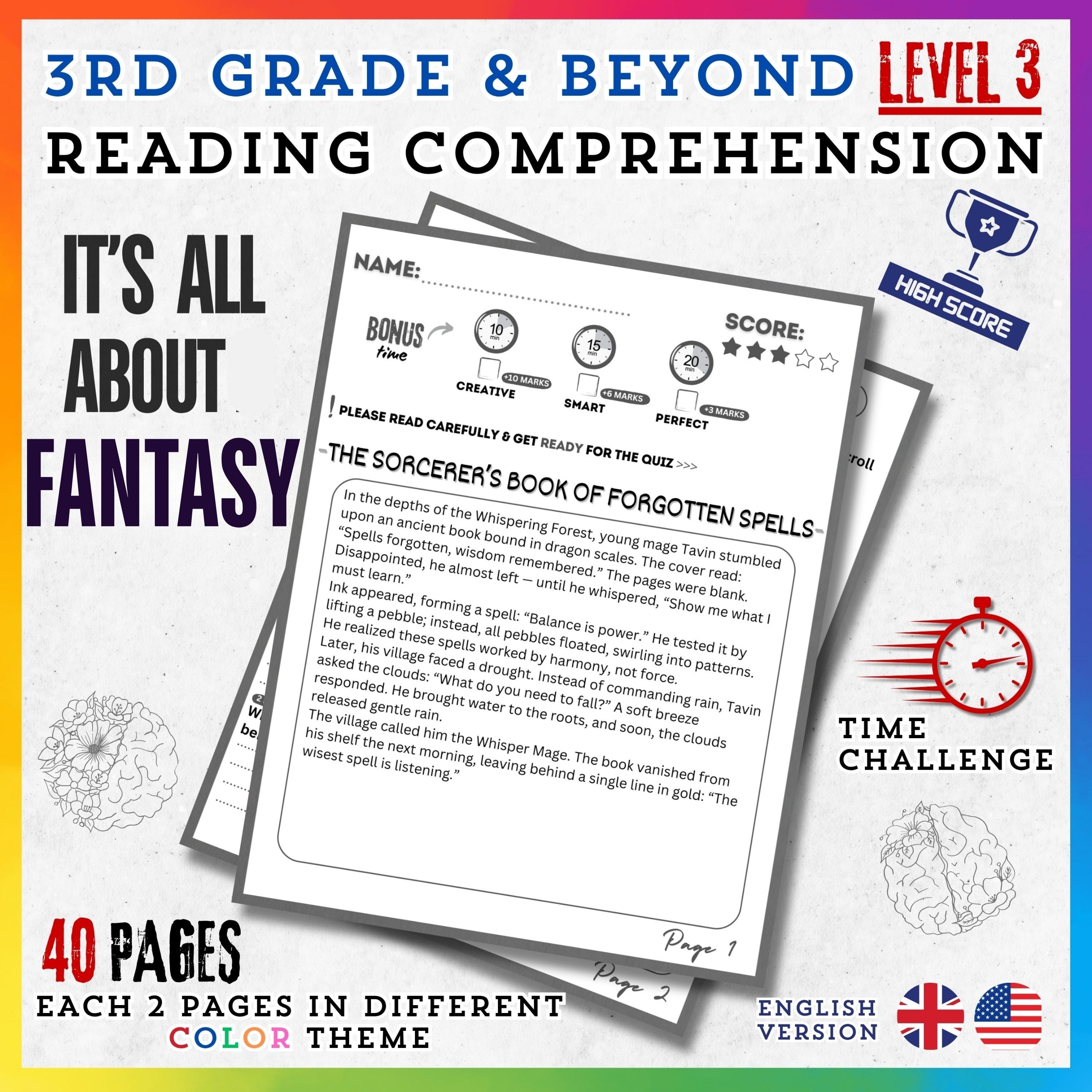 Fantasy Reading Stories