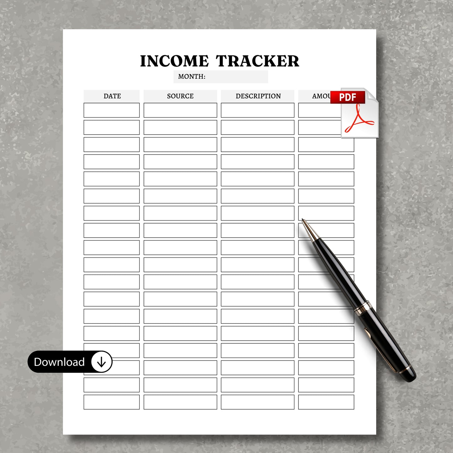 Mutli Income Tracker