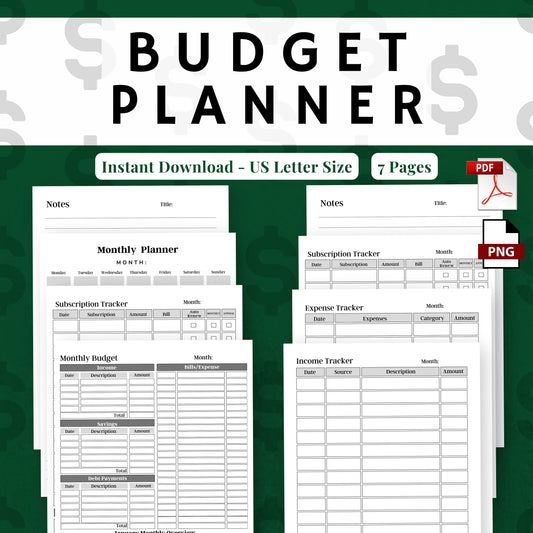 My Budget Planner