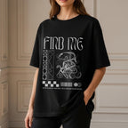 Find Me In Silence Of Your Soul - Gothic Mystical Self-Discovery Statement Artwork