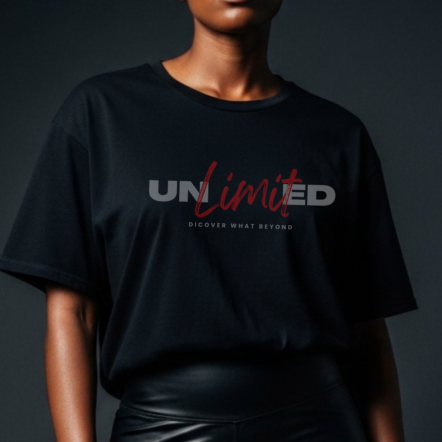 Unlimited Dicover What Beyond - Boundary Breaking Exploration Statement Artwork