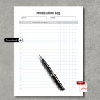 Medication Log Organizer