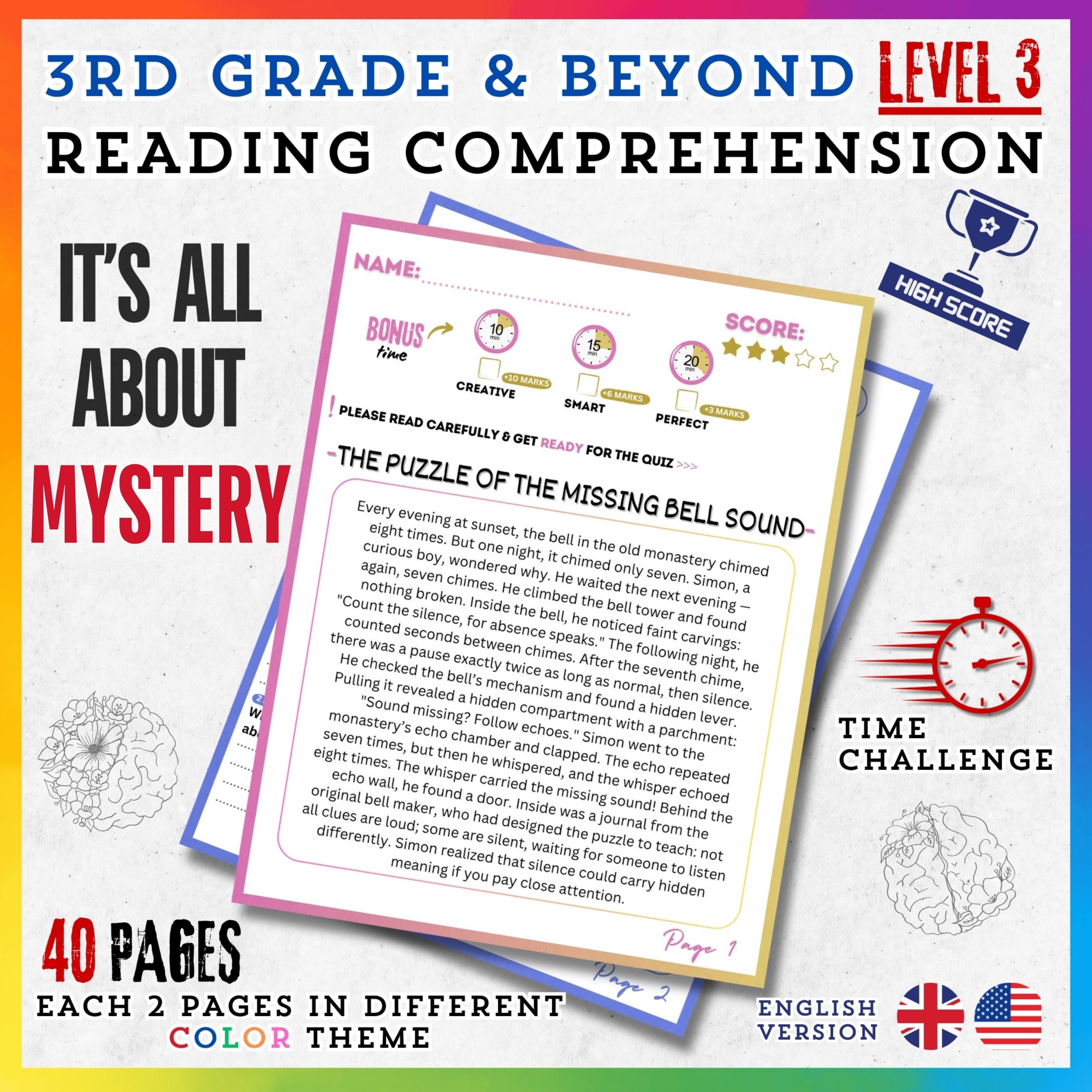 Mystery Reading Stories