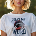 U Hav My Word Promise Kept - Astronaut Integrity Commitment Trust Statement Artwork