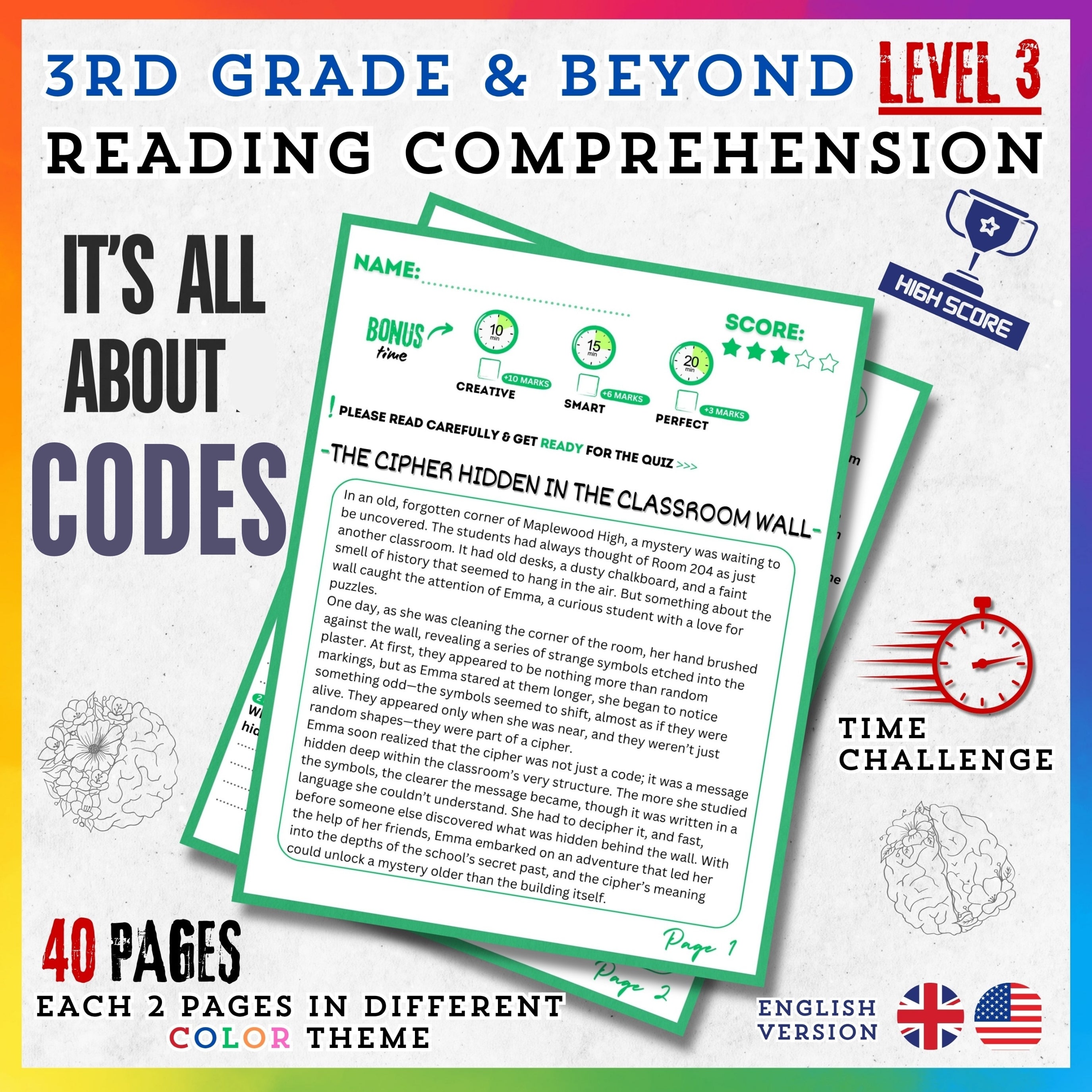 Codes Reading Stories