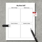My Best Self Discover Sheet