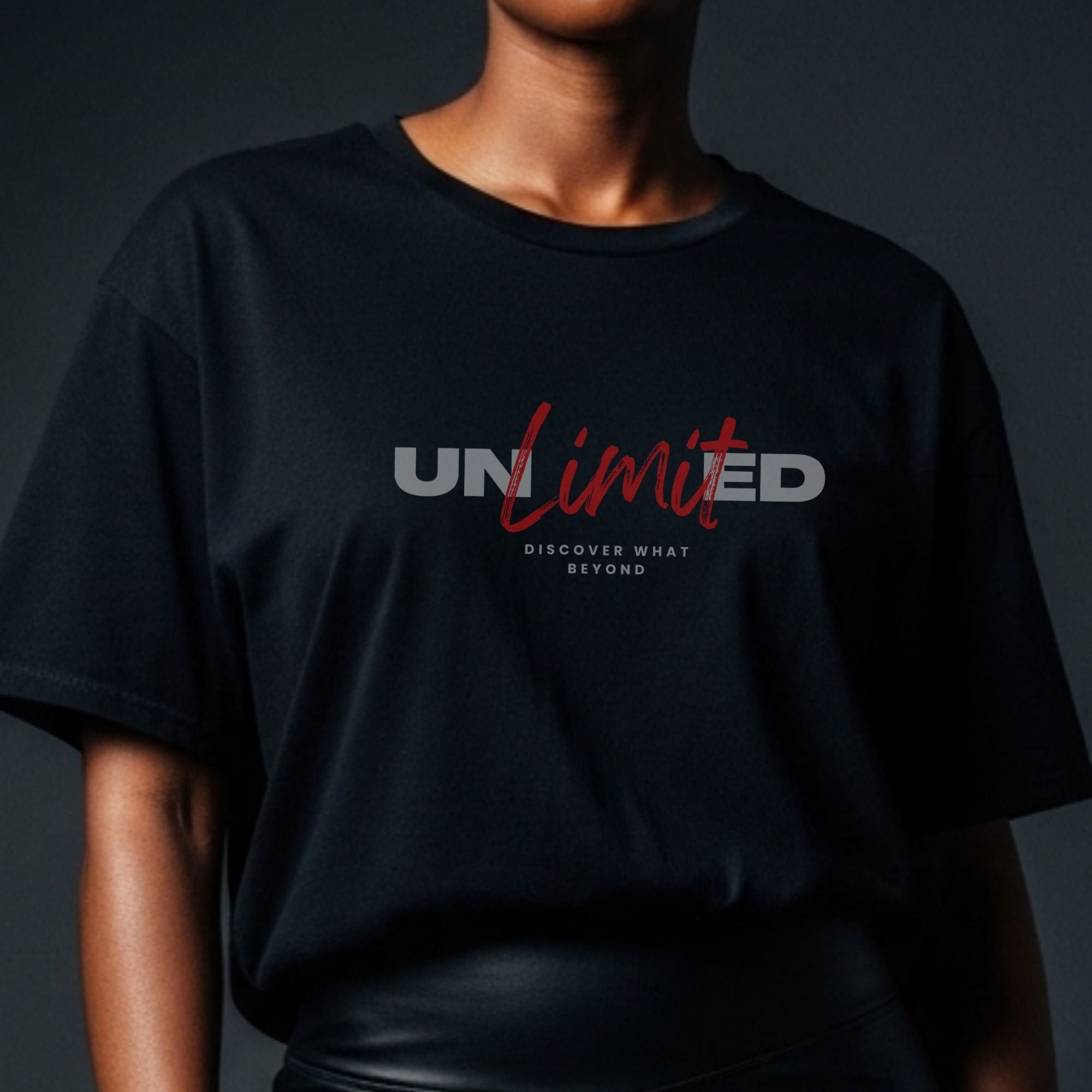 Unlimited Discover What Beyond - Boundary Breaking Exploration Statement Artwork