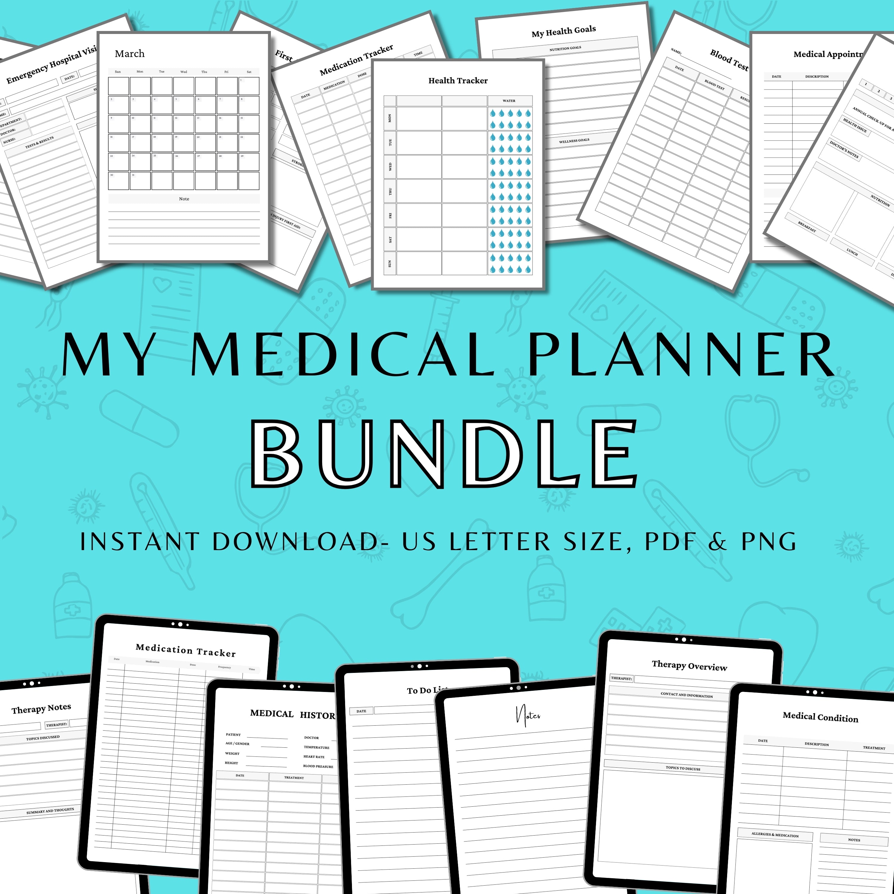 My 2026 Medical Planner Bundle