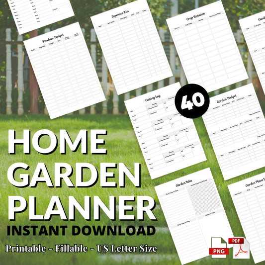 Home Garden Planner Bundle