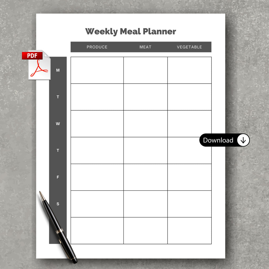 Weekly Meal Planner