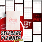 Self Care Planner Bundle For Her