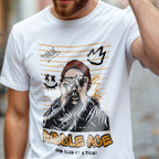 Riddle Age One Clue At A Time - Urban Graffiti Street Art Statement Artwork