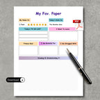 Kids Daily Journal PDF x2 Colors