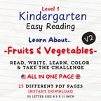 Learn About Fruits & Vegetables V2.